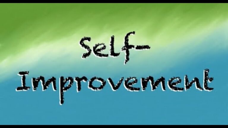 Self Improvement