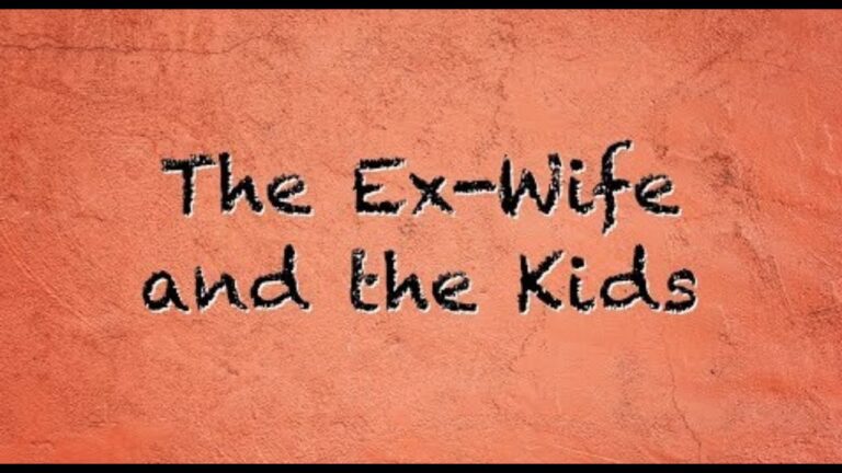 The Ex Wife And The Kids